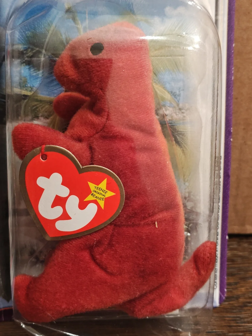McDonald's 2000 Ty Teenie Beanie Babies Dinosaur